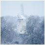 slides/Ghost of Shipley Mill.jpg west sussex shipley windmill snow ice cold winter ghost sails white Ghost of Shipley Mill